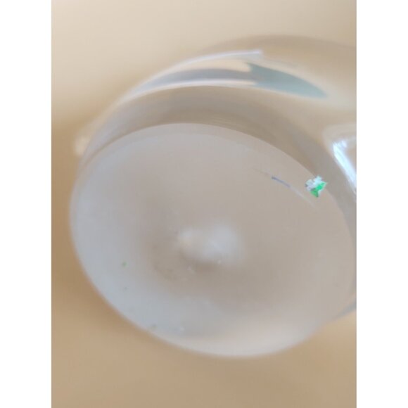 Duncan Miller Hand Blown Clear Glass Swan Trinket/Candy/Nut Bowl 7" x 7" x 3" - Picture 11 of 12